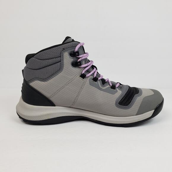 Keen Tempo Mid Womens Size 9.5 Gray Keendry Waterproof Hiking Trail Boot Shoes - Picture 4 of 13